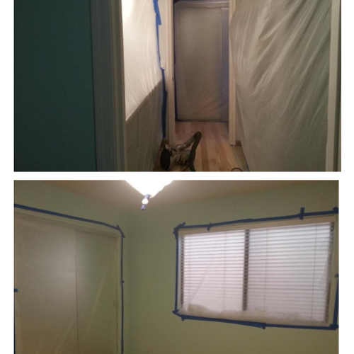 Dust containment services at Topaz Flooring