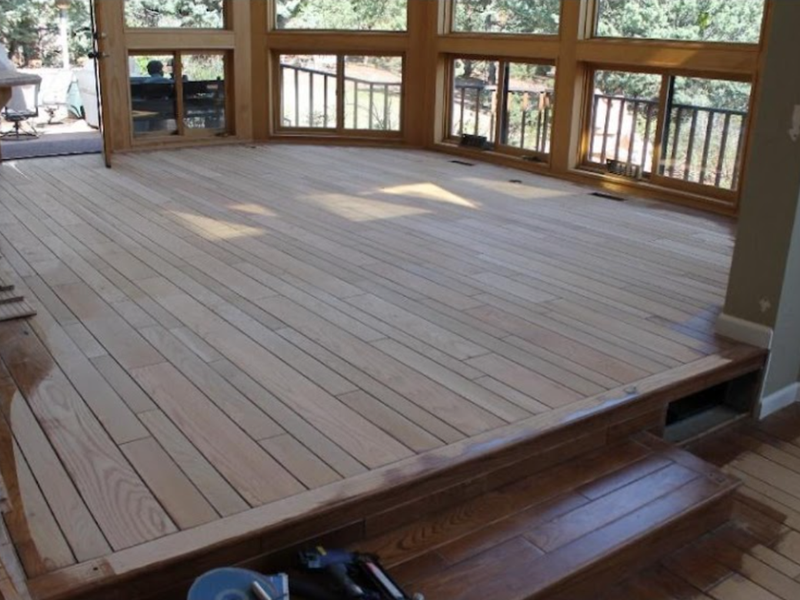 Refinishing Services at Topaz Flooring