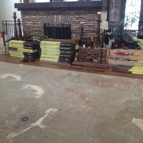 Installation at Topaz Flooring in Phoenix, AZ