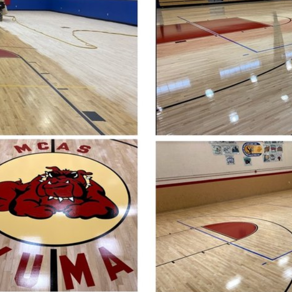 Gym floors in Phoenix, AZ at Topaz Flooring