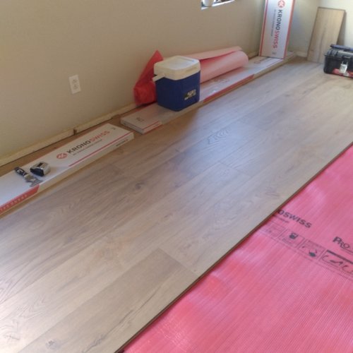 Installation at Topaz Flooring in Phoenix, AZ
