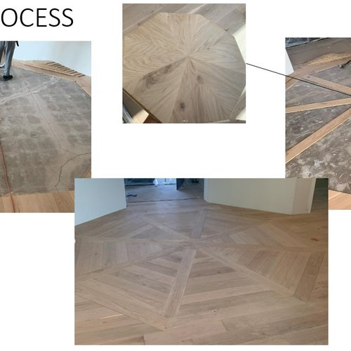 Flooring Border with Tile Inlay at Topaz Flooring in Phoenix, AZ